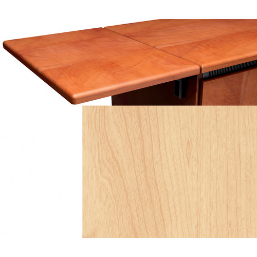 Middle Atlantic Contemporary Style Flip-Up Side Shelf (Maple Finish)