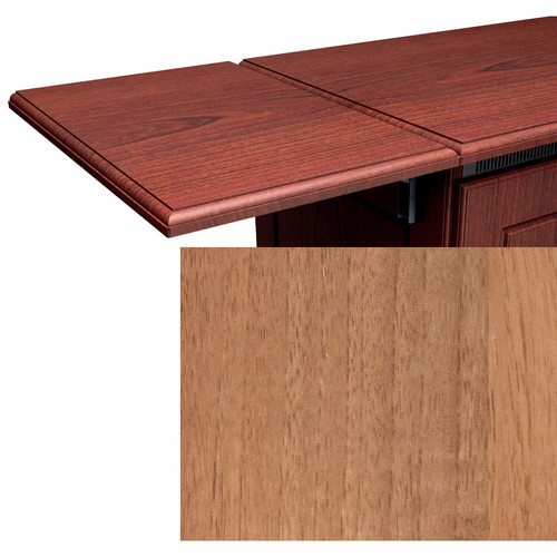 Middle Atlantic Traditional Style Flip-Up Side Shelf (Light Walnut Finish)