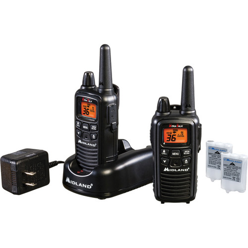 Midland LXT600VP3 36-Channel 2-Way Radios (Black)