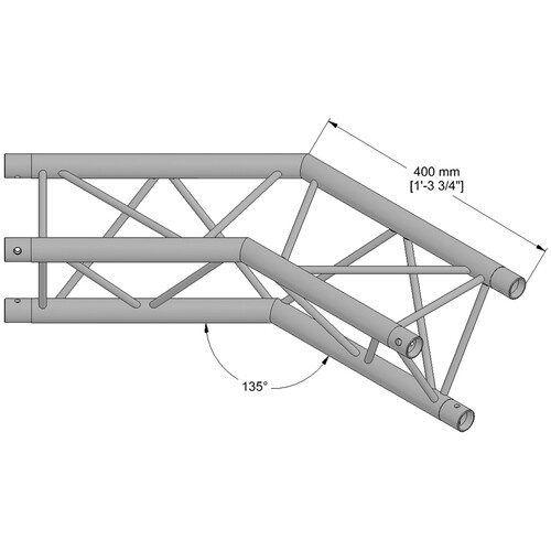 Milos M222 Trio 2-Way 135 Degree Corner