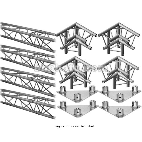 Milos M222 Trio QuickTruss Floor Kit - 10.8 x 10.8'