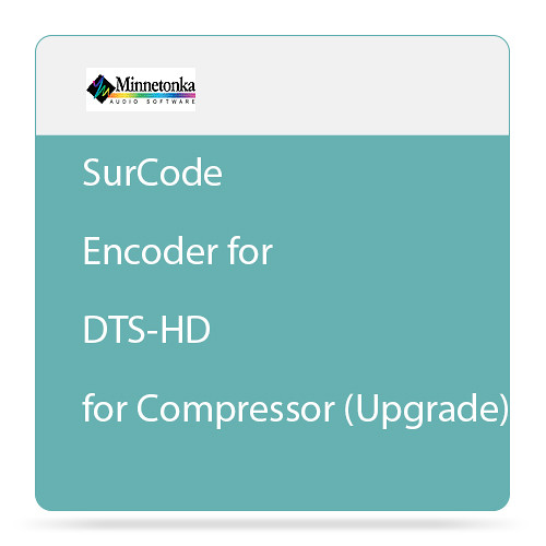 Minnetonka Audio SurCode Encoder for DTS-HD for Compressor - Plug-In (Upgrade)