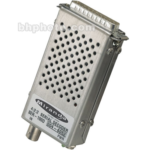 Miranda SER-100D Serial to Parallel Transcoder