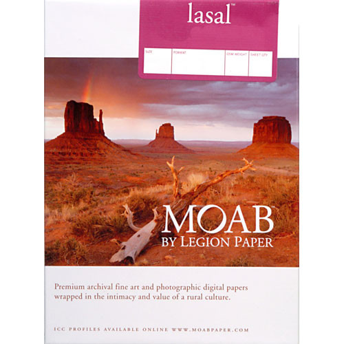 Moab Lasal Photo Matte Paper (235gsm, Double-Sided, 12 x 13", 50 Sheets)