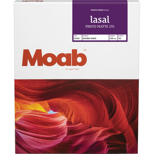 Moab Lasal Photo Matte 235 (8.5 x 11", 50 Sheets)