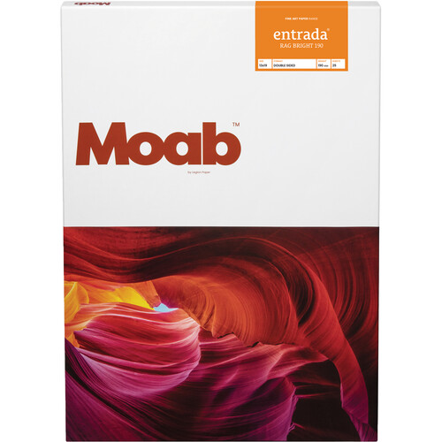 Moab Entrada Rag Bright 190 Paper (13 x 19", 25 Sheets)