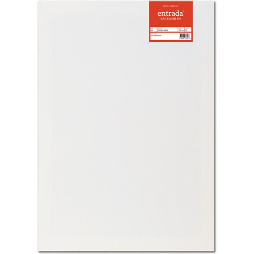 Moab Entrada Rag Bright 300 Paper (A2 16.5 x 23.4", 25 Sheets)