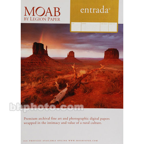 Moab Entrada Rag Natural 190 Paper (8 x 9", 25 Sheets)