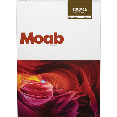 Moab Entrada Rag Natural 300 Paper (13 x 19", 25 Sheets)