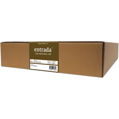 Moab Entrada Rag Natural 300 Paper (13 x 19", 100 Sheets)