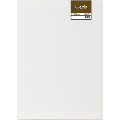 Moab Entrada Rag Natural 300 Paper (A2 16.5 x 23.4", 25 Sheets)
