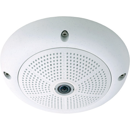MOBOTIX Q24M-Sec Hemispheric Camera with D11 Day Sensor (White)