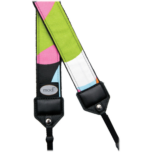 Mod Kaleidoscope Camera Strap Kaleidoscope Pattern
