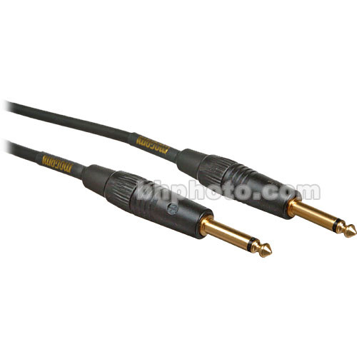 Mogami Gold Instrument 1/4" Male to 1/4" Male Instrument Cable - [25' (7.62 m)]