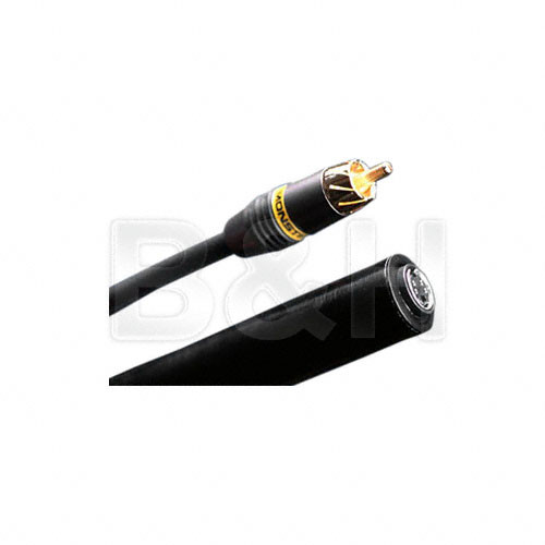 Monster Cable Male RCA to Female S-Video Adapter 124700 B&H