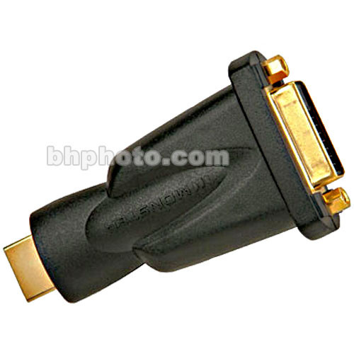 Monster Cable Male HDMI to Female DVI-D Adapter
