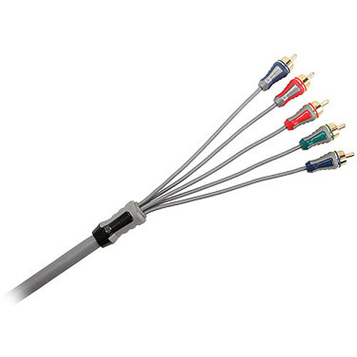 Monster Cable FlatScreen Series Component Video + Stereo Audio Cable - 6.5'