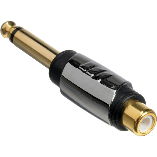 Monster Cable CableLinks Adapter - RCA Female to 1/4" TS Phone Male