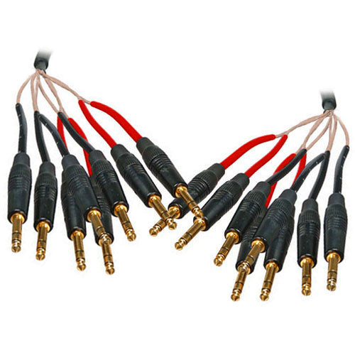 Monster Cable StudioLink 500 8-Channel 1/4" Stereo Male to 1/4" Stereo Male Snake Cable - 3.3'