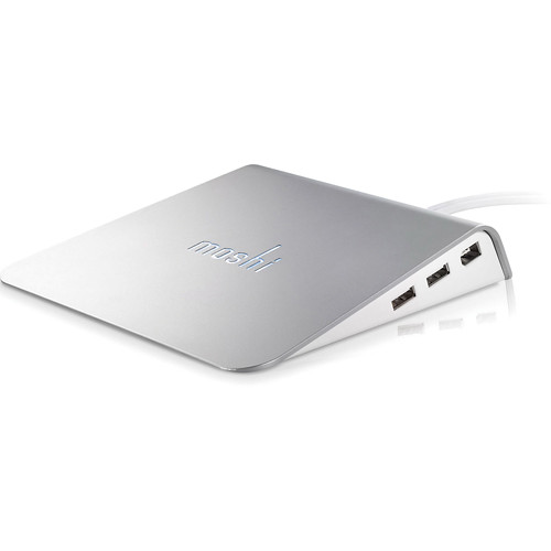 Moshi iLynx USB 2.0 and FireWire-400 Hub (Silver) 99MO018201 B&H