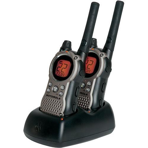 Motorola T9680RSAME Rechargeable Talkabout Emergency 2-Way Weather Radios