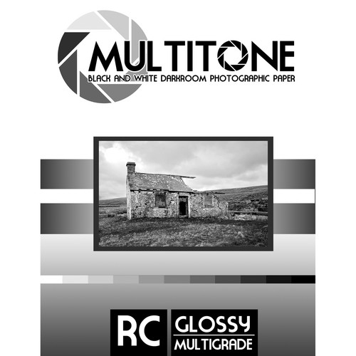 MultiTone Black & White RC Paper (Glossy, 5 x 7", 100 Sheets)