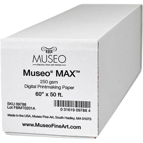 Museo 09788 Museo MAX Fine Art Paper 250 gsm 60" x 50' Roll