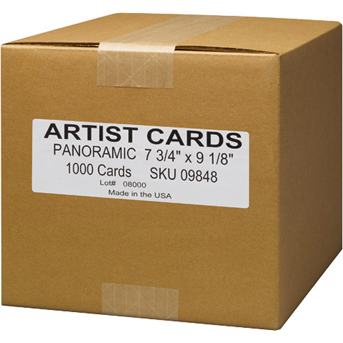 Museo Panoramic Inkjet Artist Cards (9.12 x 7.75", 1000 Cards)