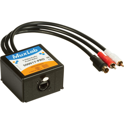 MuxLab S-Video/Audio ProAV Balun Transmitter (CAT 5e/6 UTP)