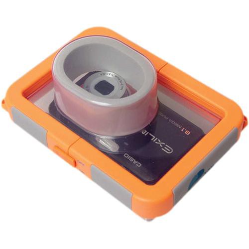 My Aqua Case Waterproof Camera Case, Large (Orange)