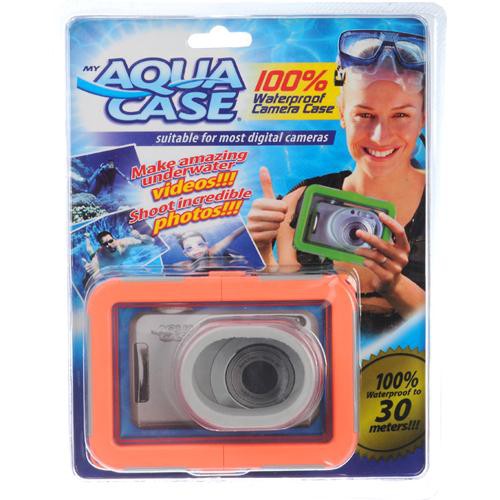 My Aqua Case Waterproof Camera Case, Large (Red)
