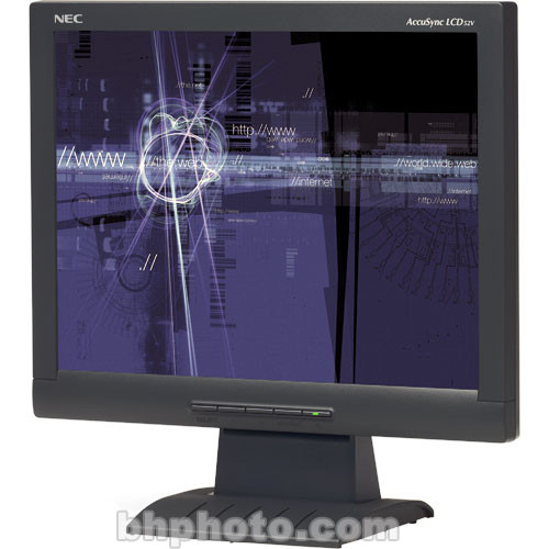 NEC AccuSync LCD52V-BK 15" LCD Computer Display