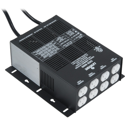 NSI / Leviton DDS6000+ Dimmer, Relay System - Four Channels, (120VAC/Dual 20A)