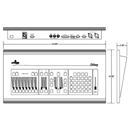 NSI / Leviton Digital Memory Console - 128 Channels