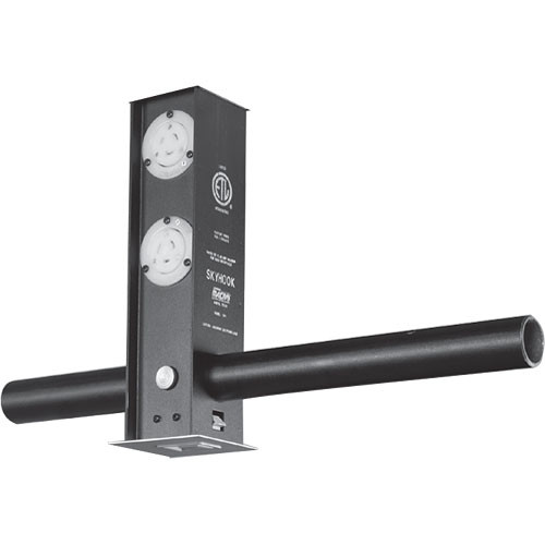 NSI / Leviton Skyhook with 2- XLR User Installed 3-20A PBG