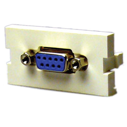 NTW 3UN-FFDV9 DB9 Female to Female Coupler Adapter Module (1U)