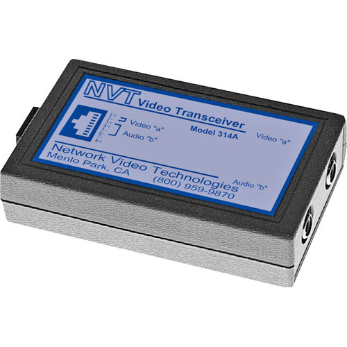 NVT Phybridge NV-314A Single Channel Passive Video/Audio Transceiver