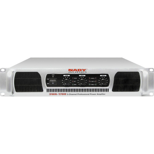 Nady 3WA-1700 Rackmount 3-Channel Power Amplifier