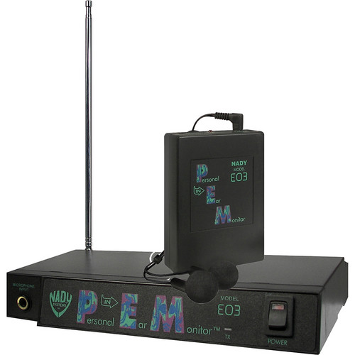Nady EO3 Wireless In-Ear Personal Monitoring System (Channel FF: 75.5MHz)