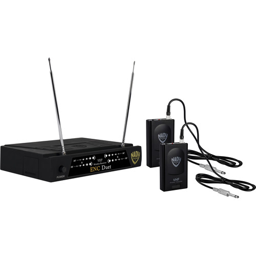 Nady Encore Duet Dual Receiver VHF Wireless Guitar System