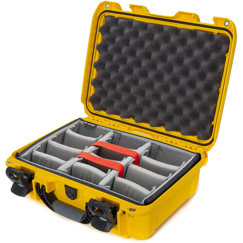 Nanuk 920 Hard Case with Padded Divider Insert (Yellow, 16L)