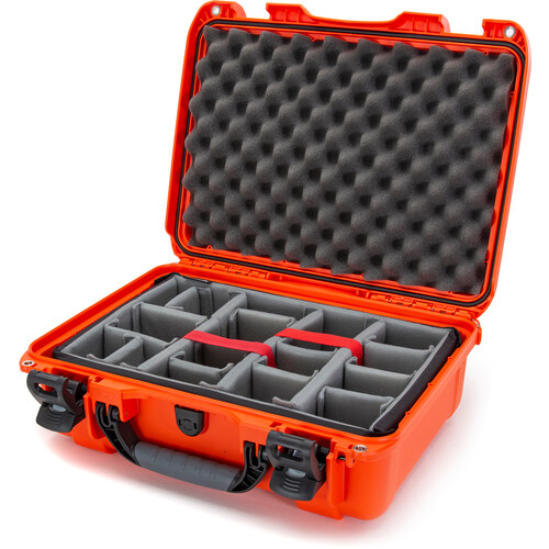 Nanuk 925 Hard Case with Padded Dividers (Orange)