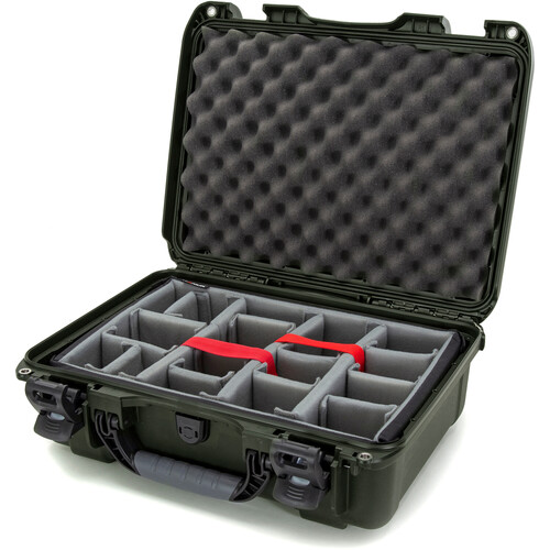 Nanuk 925 Hard Case with Padded Dividers (Olive)