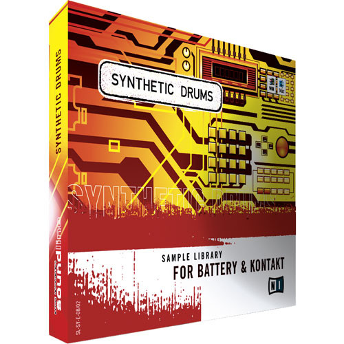 Native Instruments Sample CD: SYNTHETIC DRUMS - Sample Library for BATTERY and KONTAKT
