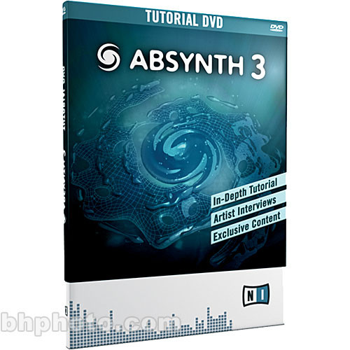 Native Instruments DVD: Native Instruments Absynth 3 Tutorial DVD