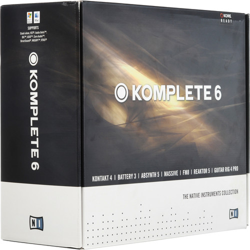 Native Instruments KOMPLETE 6 - Virtual Instruments and Effects Bundle