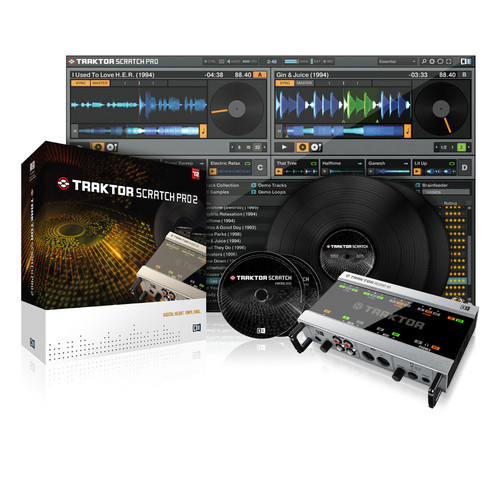 DTM・DAW TRAKTOR SCRATCH PRO 2 PACKAGE AUDIO10 Native Instruments Traktor Scratch Pro 2 21069 B&H Photo Video