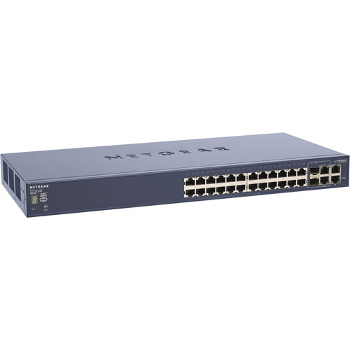NETGEAR ProSafe 24-Port Stackable Smart Switch