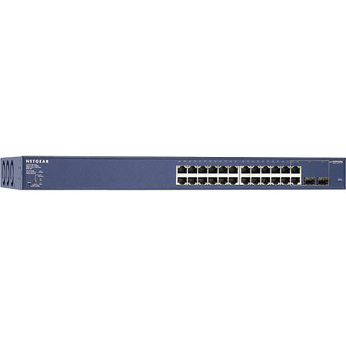 NETGEAR ProSafe 24-Port 10/100/1000 Smart PoE Switch