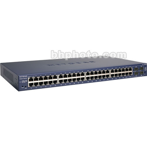 NETGEAR ProSafe 48-Port Gigabit Stackable Smart Switch
